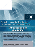 1.0 Introduccion A La Simulación