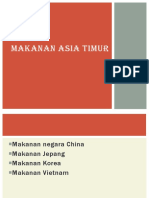 Makanan Asia Timur