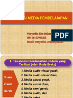 2 Taksonomi Media Pembelajaran