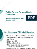 PPP in Secondary Edu.