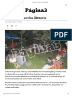 Noche de chaccha literaria