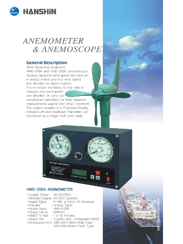 Catalog Anemometer PDF PDF