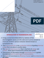 Lecture Notes On Transmission Lines