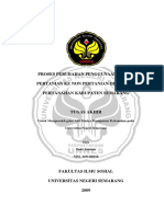 Perubahan Tanah Pertanian Menjadi Non Pertanian PDF