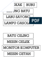 Label Galeri Sejarah