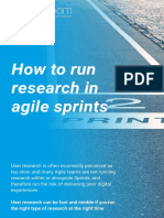 How To Run Research in Agile Sprints UserZoom