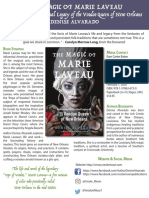 Marie Laveau Press Sheet PDF