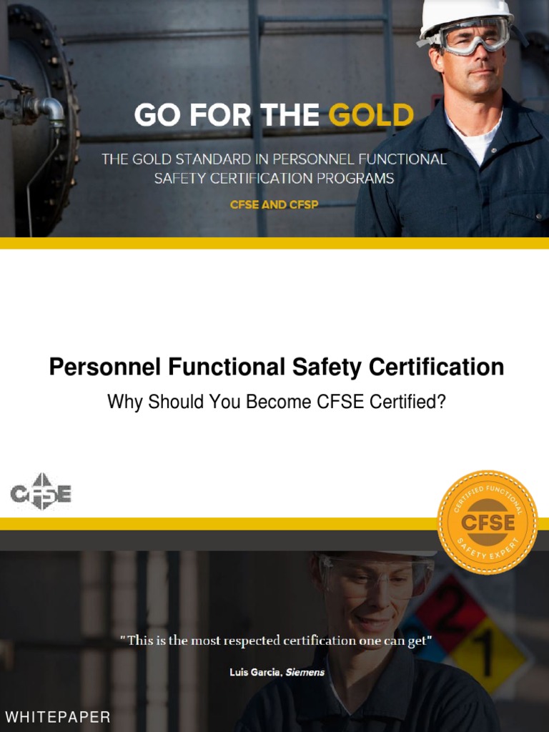 Functional Safety Certification Guide PDF