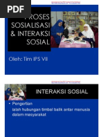 Download Proses Sosialisasi  Interaksi Sosial by kangtyo SN44889488 doc pdf