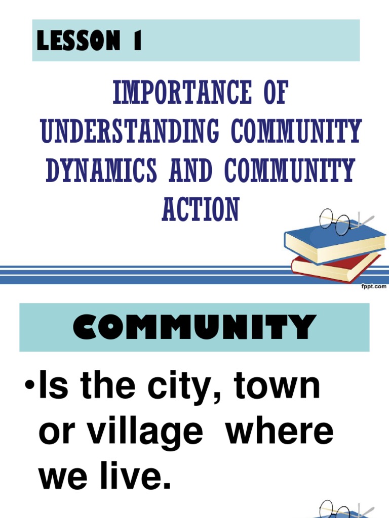 Community Dynamics and Community Action | PDF