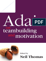 John Adair - The Concise Adair on Team Building and Motivation (2004)