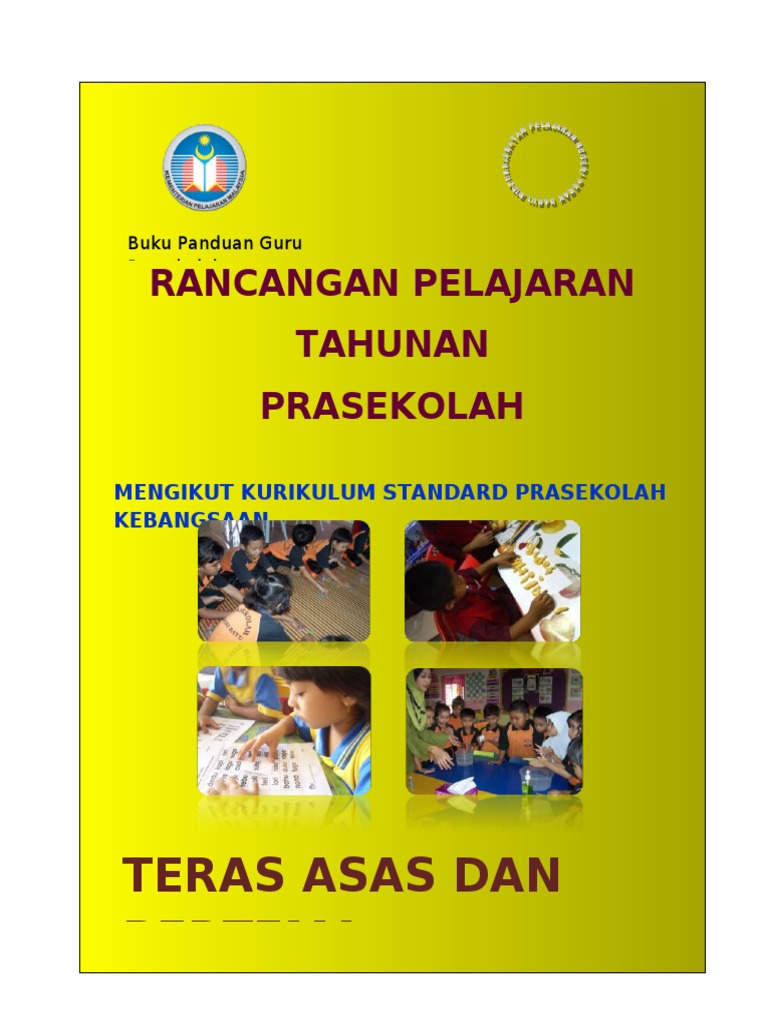 Rancangan Pengajaran Tahunan Prasekolah  PDF