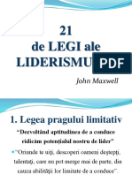 21 de Legi Ale Liderismului 48 S.