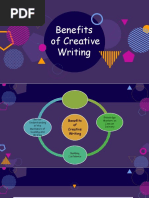 Benefits of Creative Writing