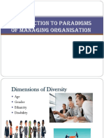 Introduction To Paradigms of Managing Organisation