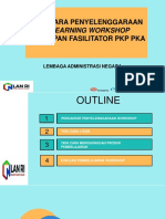 Tata Cara E-Learning Workshop Fasilitator PKP PKA
