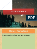 Pola Keruangan Desa