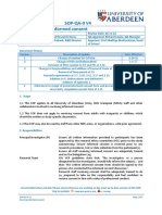 SOP-QA-9 V4 Receiving informed consent