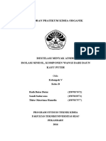 Laporan Pratikum Kimia Organik Destilasi PDF
