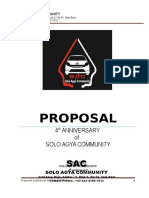 Proposal Anniversary SAC 2019