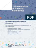 IAS 1 Financial Statement Presentation