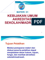 01 Kebijakan Umum Akreditasi SMP