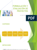 Formulación y Evaluación de Proyectos