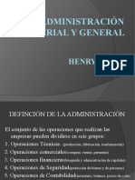 Presentacion Administración Industrial y General