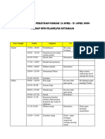 Susunan Acara Perayaan Paskah