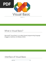 Introduction To Visual Basic