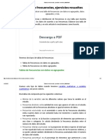 Tablas de Frecuencias, Ejercicios Resueltos - MateMovil