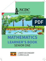 Mathematics Learners Book Senior One