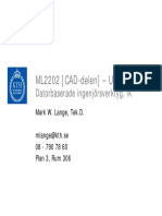 ML2202 - CAD-delen - Utvardering