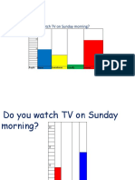 Do You Watch TV On Sunday Morning?: Pupils Never Sometimes Usually Always