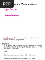 Cs100 Lec 3 (Hardware Input & Output)