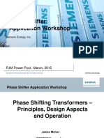 Phase Shifting Transformer Principles