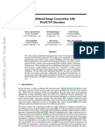 Conidional PixelCNN PDF