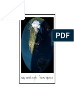 Day and Night Photo From Space