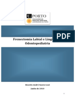 Frenectomia lingual e labial em Odontopediatria