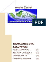 Otonomi Daerah Indonesia