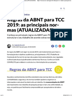 normas da abnt