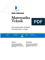 Modul Matematika Teknik (TM14)