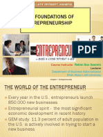 CH 1 Entrepreneueship