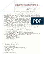 SONDAGEM - DE - PORTUGU - S - E - MATEM - TICA - PDF Filename - UTF-8''SONDAGEM DE PORTUGUÊS E MATEMÁTICA PDF