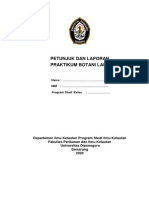 Petunjuk Prak Botla Mangrove PDF