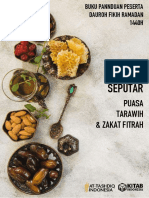 Buku Panduan Dauroh Fikih Ramadan