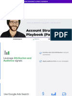 Google Ads Account Structure Playbook