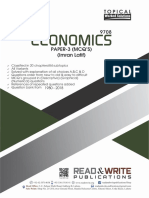 Economics Paper-3 PDF