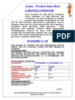 HP Lubricants Product Sheet for Metal Drawing Compounds