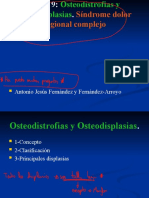 Osteodistrofias y Osteodisplasias: Principales Síndromes y Trastornos del Crecimiento Óseo